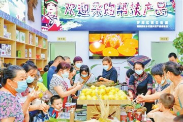 深圳市首家乡村振兴农产品体验店开业广西农产品卖得俏